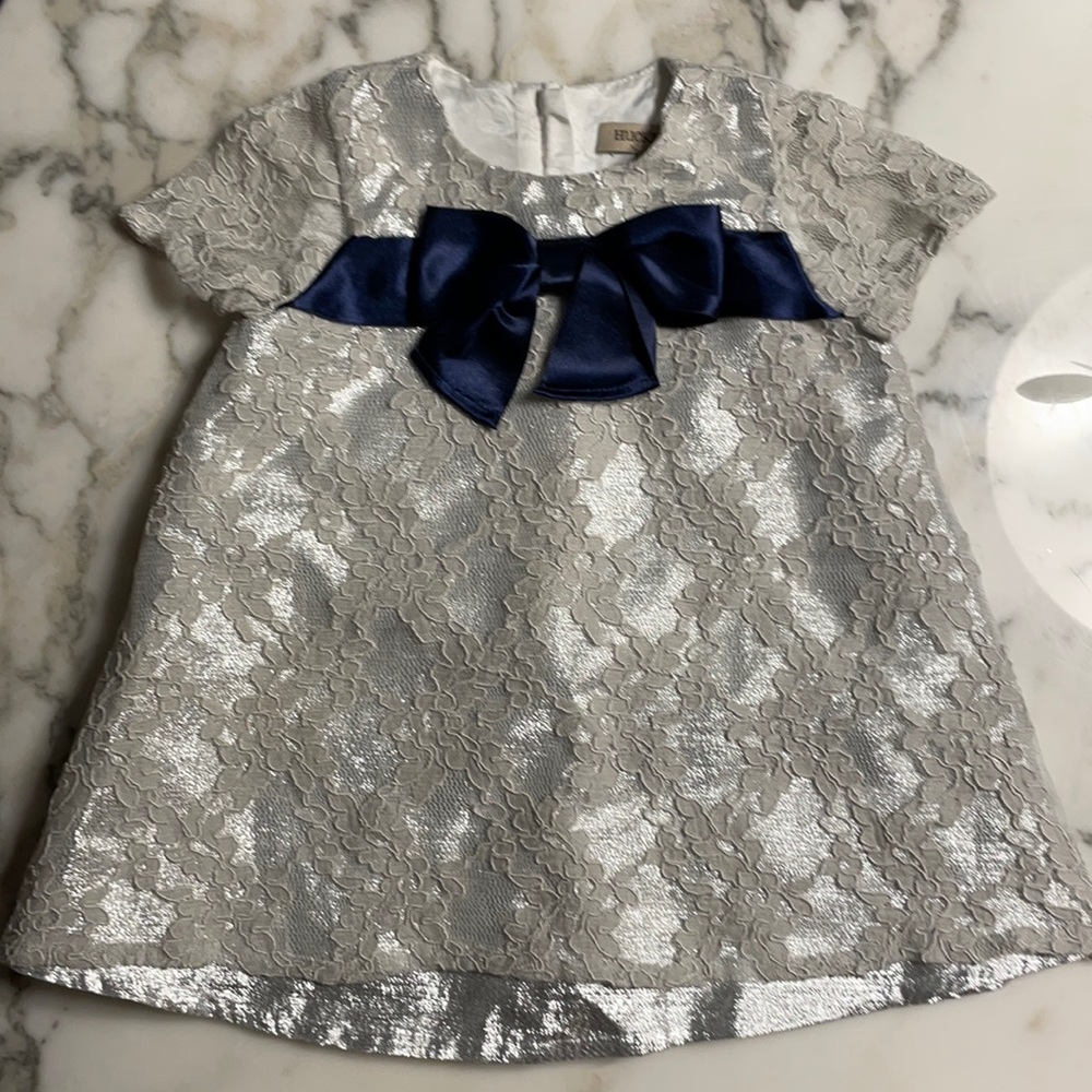 Hucklebones London SATIN/LACE Holiday Dress GORGEOUS